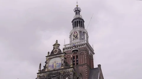 Dutch monument house Stock Footage 78030374