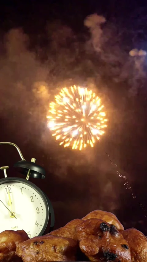 Dutch New Year Stock Footage 312820912