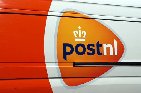 Dutch PostNL logo Foto stock