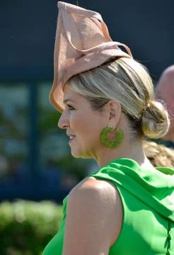 Dutch queen Maxima Stock Photos