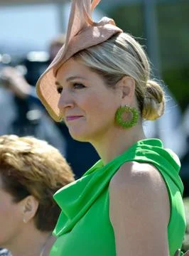 Dutch queen Maxima Foto stock
