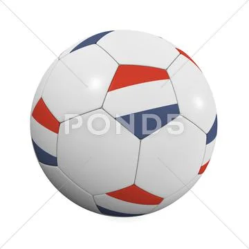 Dutch soccer ball Stock Illustration