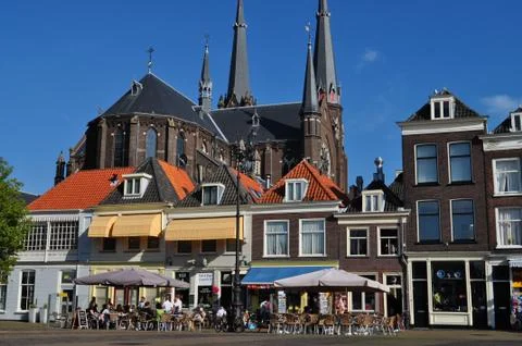 Dutch Square Foto stock