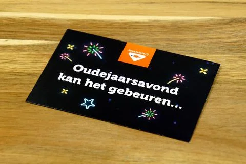 Dutch State lottery gift envelope Stock Photos