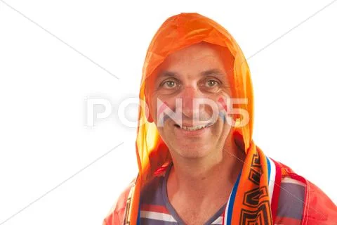 Dutch supporter Stock Photos
