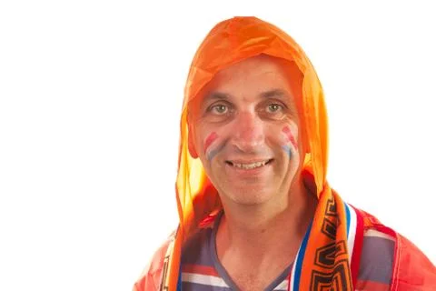 Dutch supporter Stock Photos