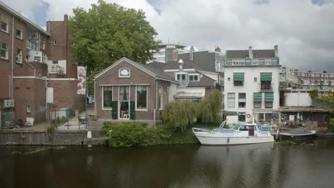 Dutch town Stock Footage