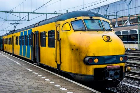 Dutch train Stock Photos