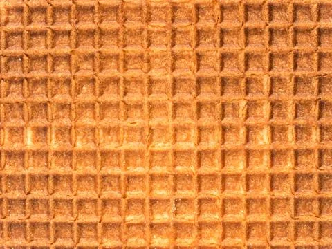 Dutch waffle texture close up 스톡 사진