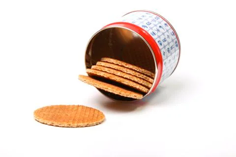 Dutch waffles Stock Photos