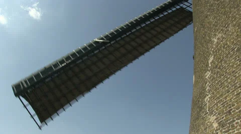 Dutch windmill Stock Footage 24692565