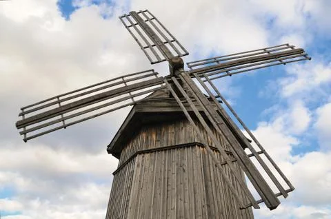 Dutch windmill Stock Photos