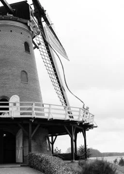 Dutch Windmill Stock Photos