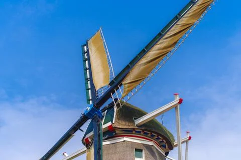 Dutch windmill Stock Photos