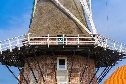 Dutch windmill Stock Photos