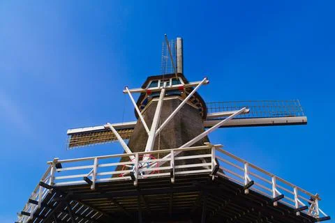 Dutch windmill Stock Photos