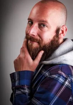Dutchman with beard Stock Photos