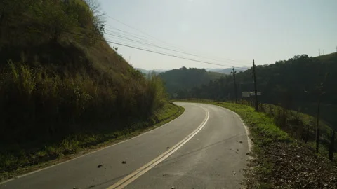 Dutra Highway between Rio de Janeiro and Piraí Stock Footage 320185842