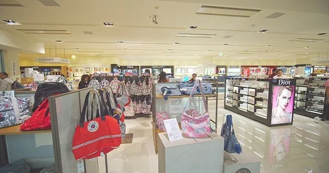 Duty free Stock Footage 113036158