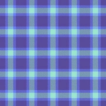 Duvet cover textile background vector, ireland tartan seamless pattern. Cla.. Stock Illustration
