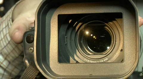 Dv-cam camcorder close-up Stock Footage 361762