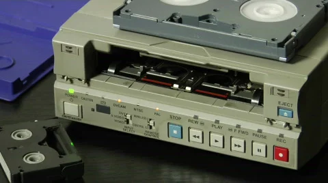 Dv-cam deck Stock Footage 298304