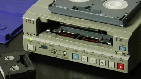 Dv-cam deck Stock Footage 298327