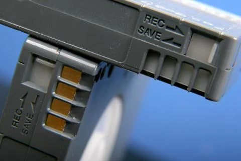 Dvcam-cassette rec save Stock Photos