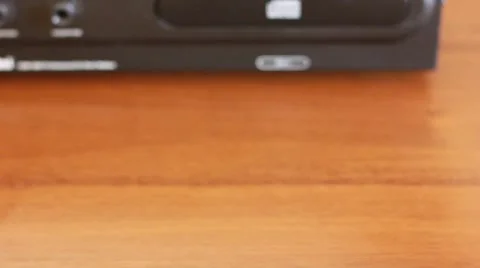 DVD and CD disc eject Stock Footage 42720046