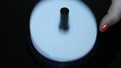 DVD and CD discs. Boxing Stock Footage 61453131