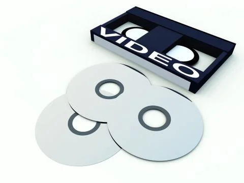 DVD And Video Stock Illustration