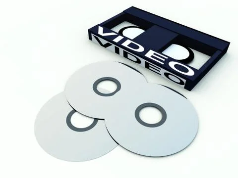 DVD And Video Stock Illustration