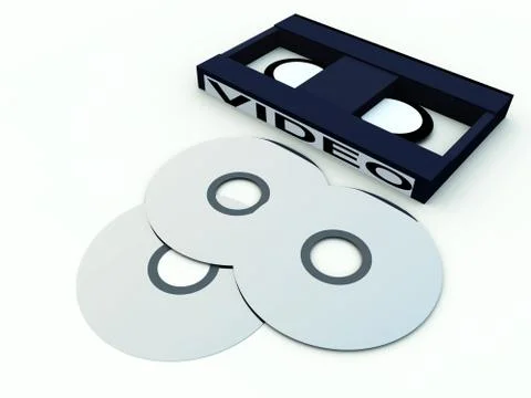 DVD And Video Stock Illustration