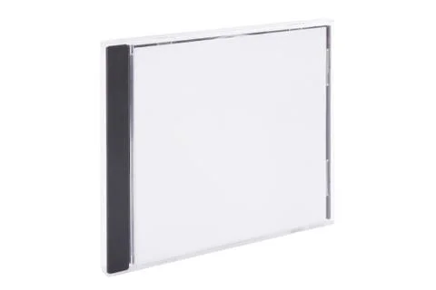 Dvd case isolated on a white background Stock Photos