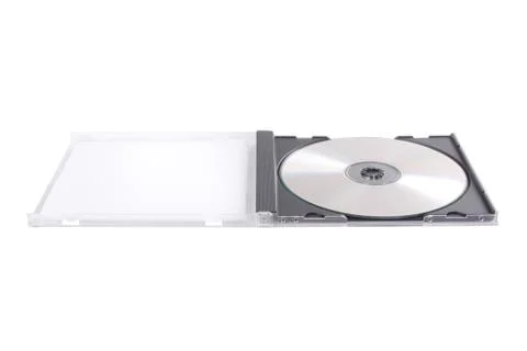 Dvd case isolated on a white background Stock Photos