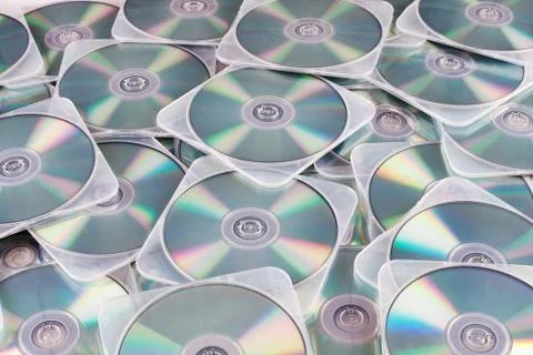 DVD In Cases Stock Photos