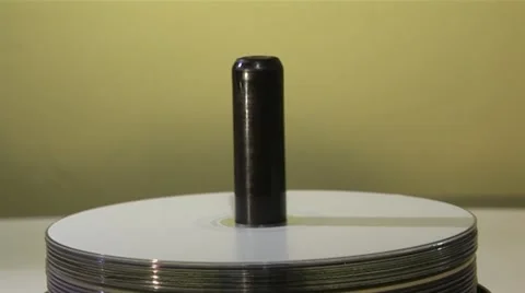 Dvd-cd growing Stock Footage 1105131