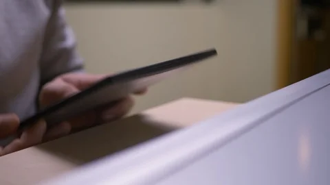 DVD CD insert to dvd player Stock Footage 103674635