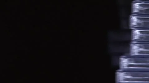 Dvd - cd pan left right Stock Footage 1105069