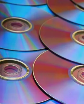DVD discs Stock Photos