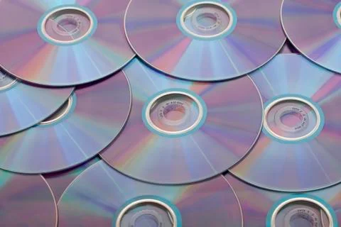 DVD discs Stock Photos