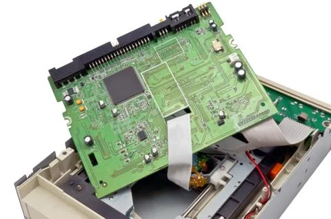 Dvd disk drive Stock Photos