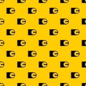 DVD drive open pattern vector Illustrazione stock