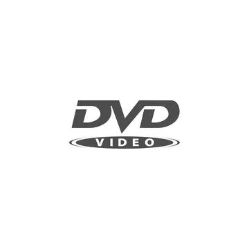 DVD logo icon design template vector illustration Stock Illustration
