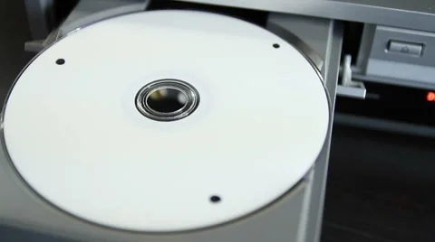DVD Player-close DVD close up MVI-4703 Stock Footage 1042348