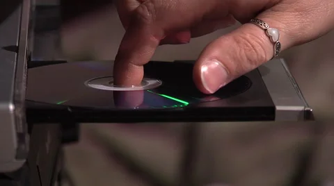 DVD Player Stock Footage 50633252