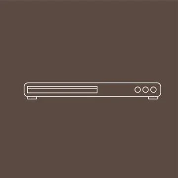 Dvd Player Stock Illustration