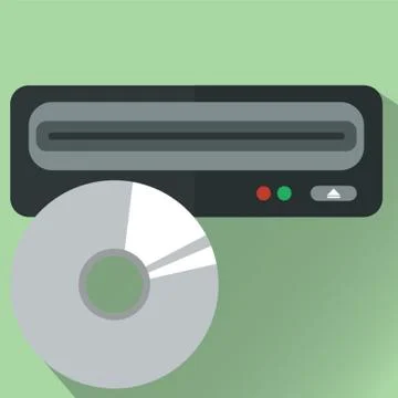 Dvd Player Stock Illustration