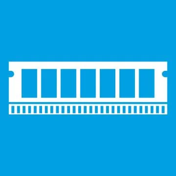 DVD RAM module for the personal computer icon イラスト素材