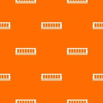 DVD RAM module for the personal computer pattern seamless Illustrazione stock